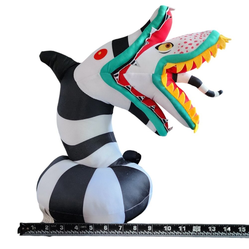 Beetlejuice 17” Plush Sandworm Halloween Greeter - Picture 13 of 13